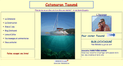 Desktop Screenshot of catataoume.fr